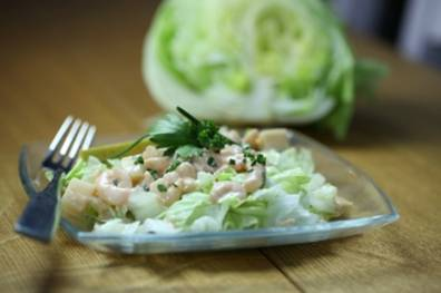 The classic prawn cocktail is very much back in vogue
