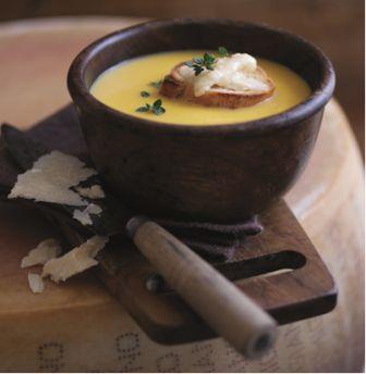 Parmigiano Reggiano and Pumpkin Soup
